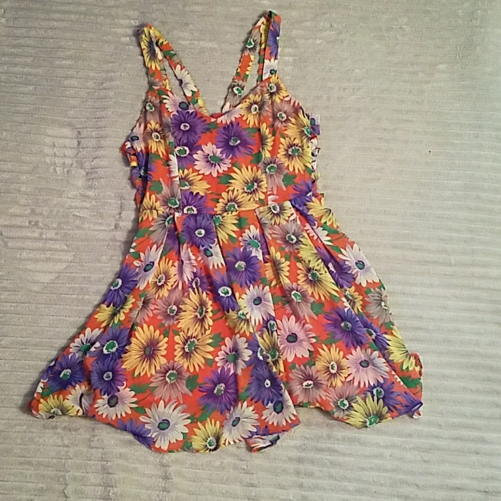 Floral skater dress